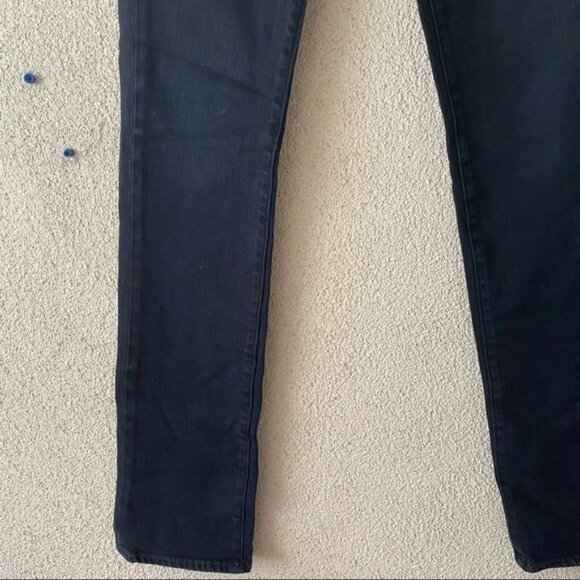 Paige Womens Jeans Denim Blue Heights Low Rise Skinny Leg 5 Pocket Size 25 - Picture 5 of 11